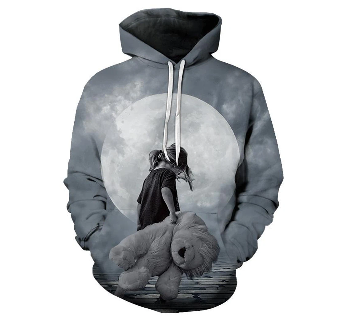 A Child's Best Friend - 3D Printed Pullover Hoodie