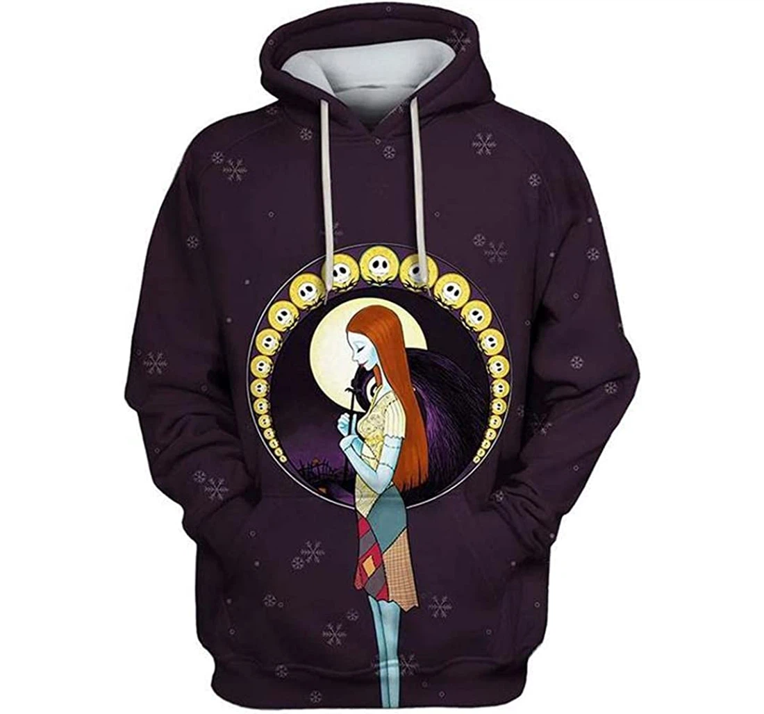 Sally Nightmare Before Christmas - 3D Printed Pullover Hoodie