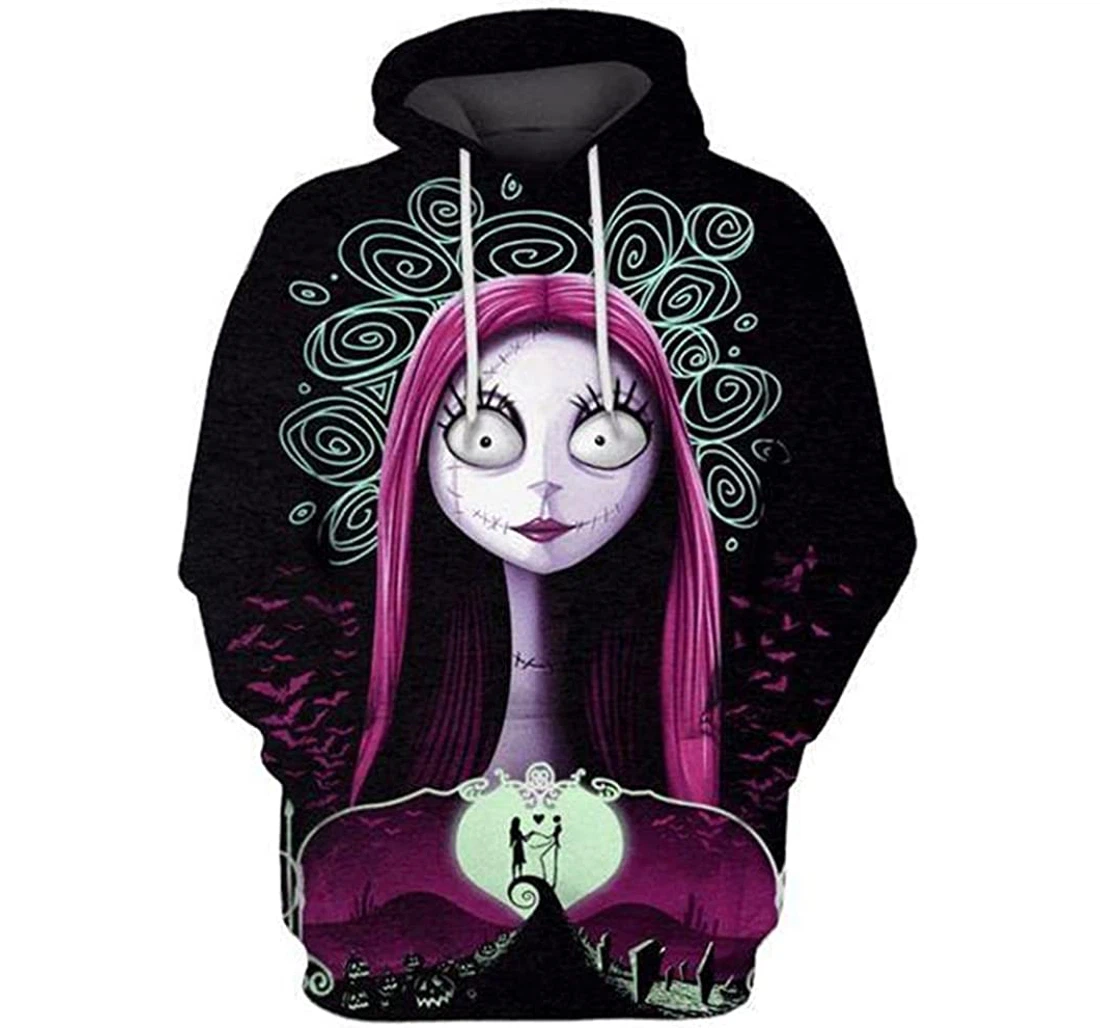 The Nightmare Before Christmas Sally - 3D Printed Pullover Hoodie