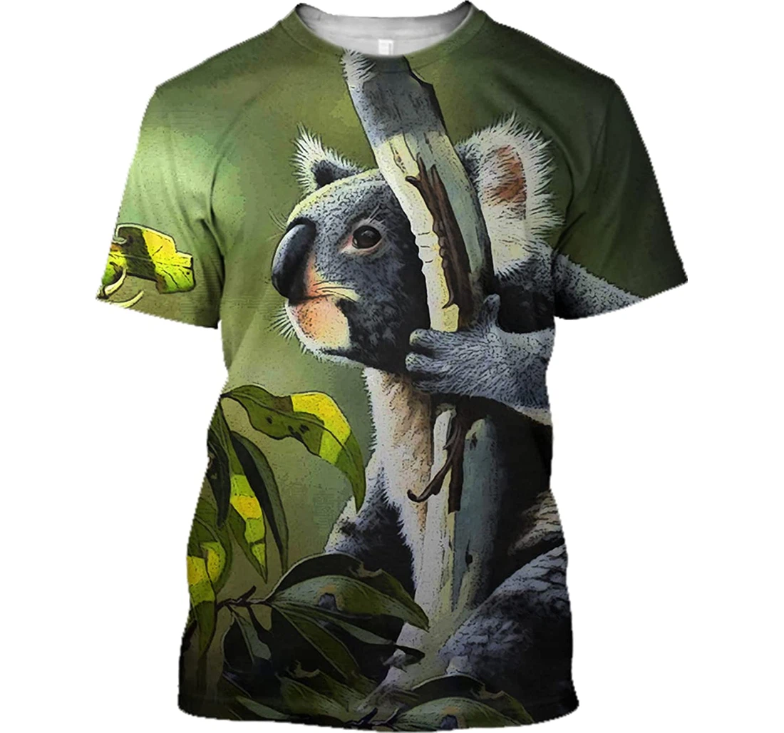 Koala Love Koala Shirts - 3D Printed T-shirt