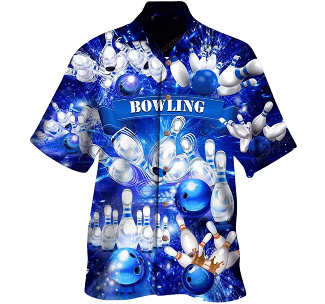 Bowling Is The Best Beach Included Hawaiian Shirt, Button Up Aloha Shirt For Men, Women