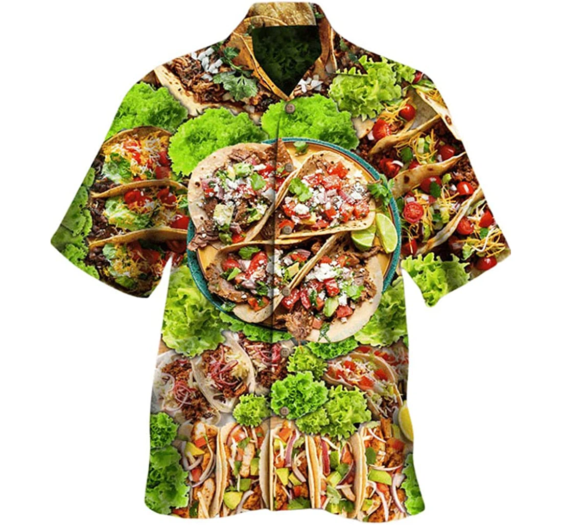 More Tacos Porfavor Beach Included Hawaiian Shirt, Button Up Aloha Shirt For Men, Women