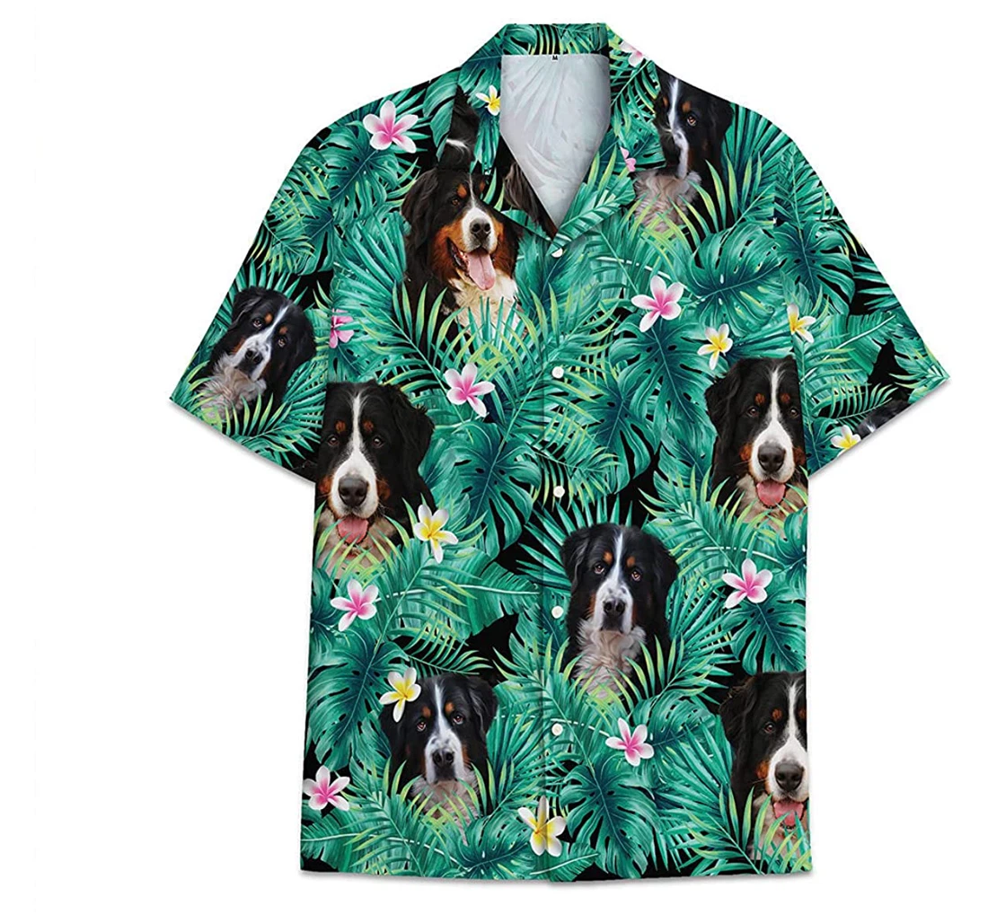 Dog Australian Shepherd Funny Beach Shirts Avic Hawaiian Shirt, Button Up Aloha Shirt For Men, Women