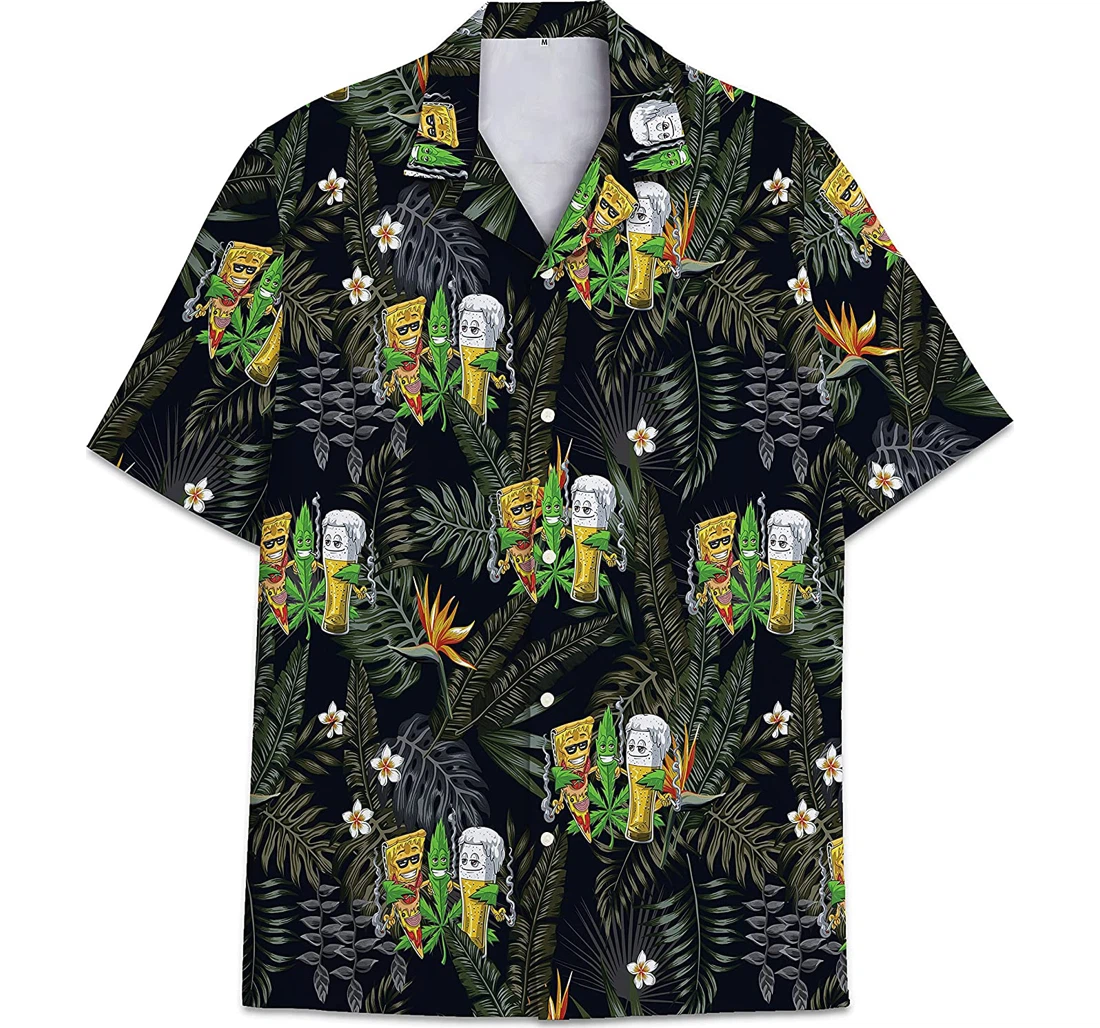 Funny Beach Shirts Hawaiian Shirt, Button Up Aloha Shirt For Men, Women