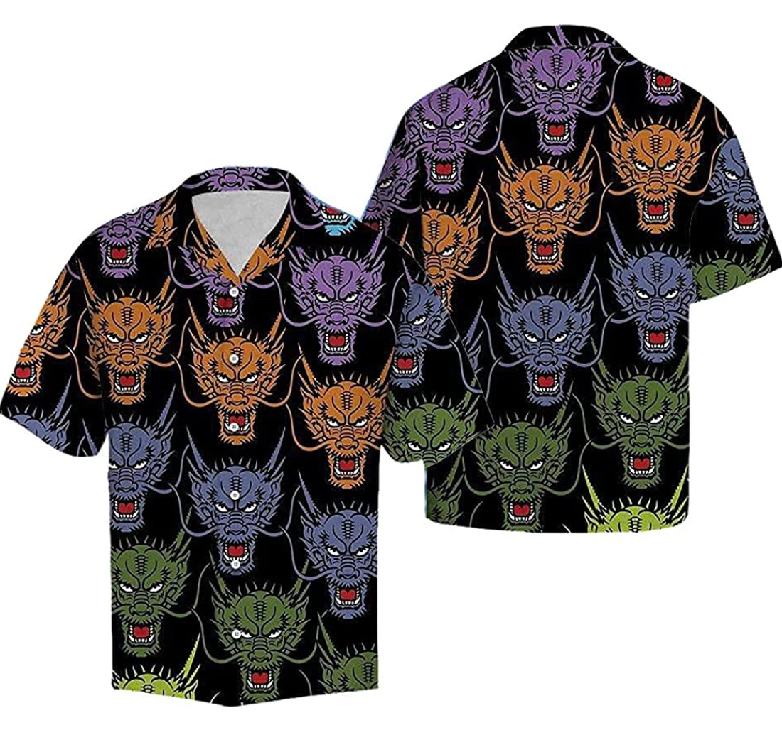 Awesome Dragon Soft Hawaiian Shirt, Button Up Aloha Shirt For Men, Women