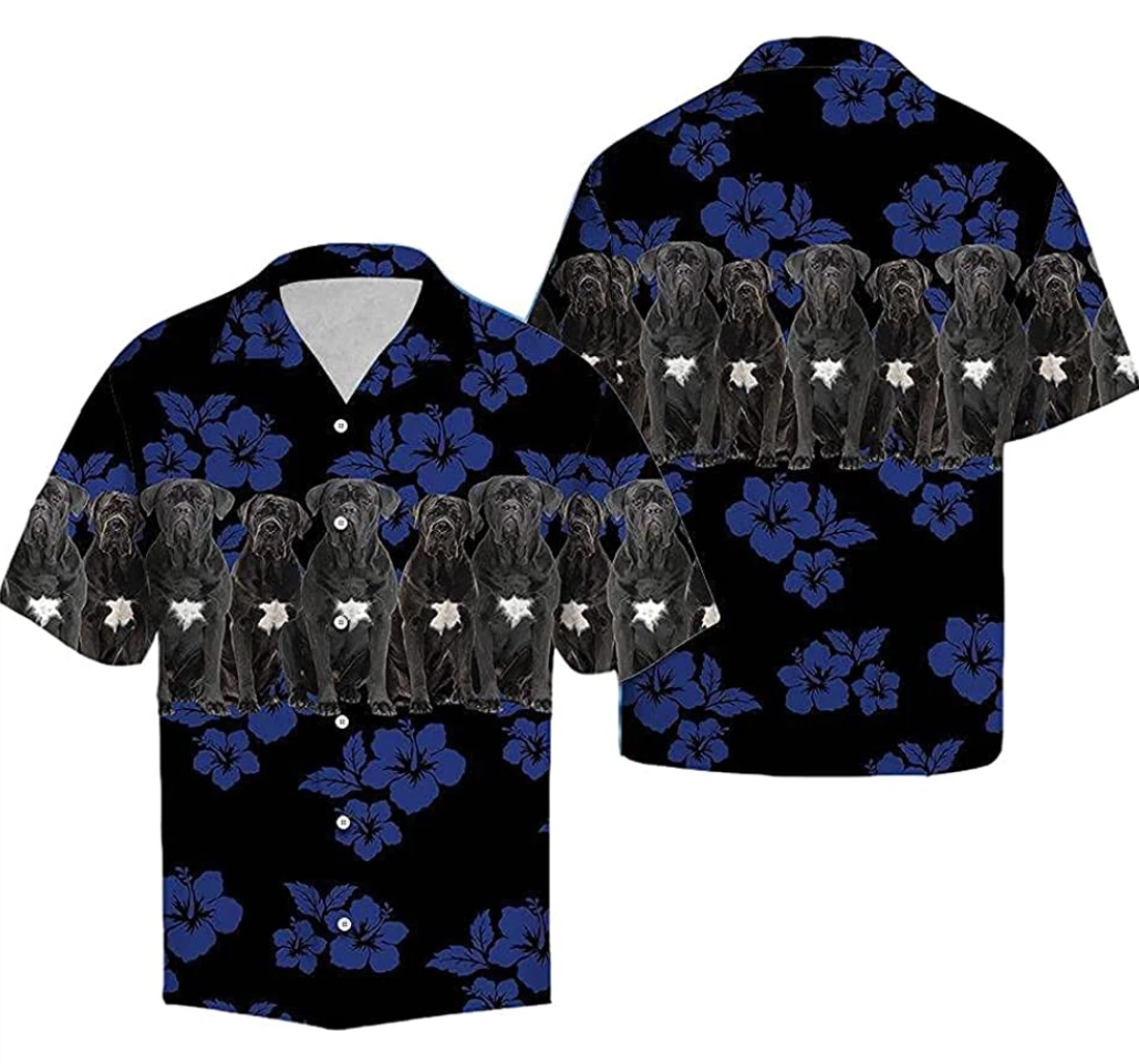 Awesome Cane Corso Soft Hawaiian Shirt, Button Up Aloha Shirt For Men, Women