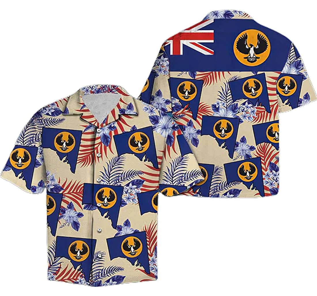 South Australia Proud Soft Hawaiian Shirt, Button Up Aloha Shirt For Men, Women