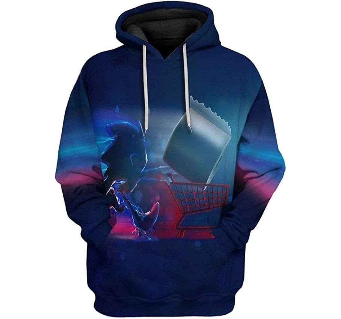 Toilet Paper Gotta Go Fast Shirts - 3D Printed Pullover Hoodie