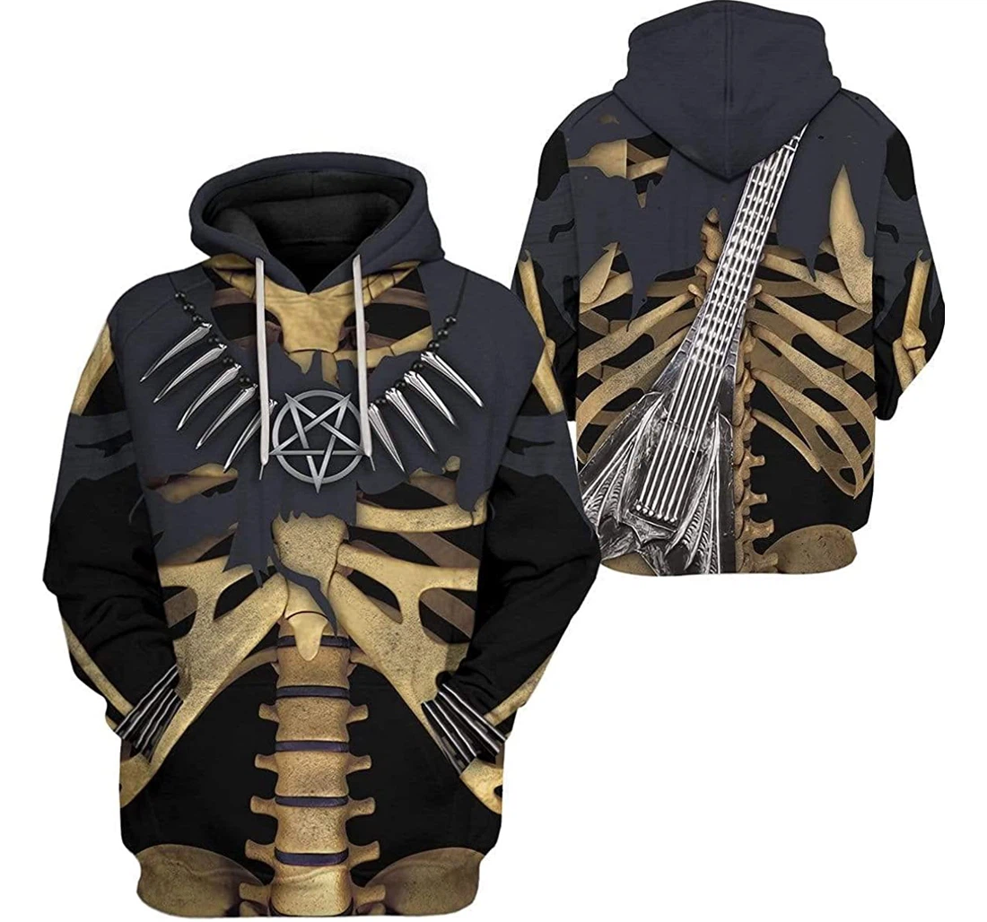 Cosplay Dead Rocker Shirts - 3D Printed Pullover Hoodie
