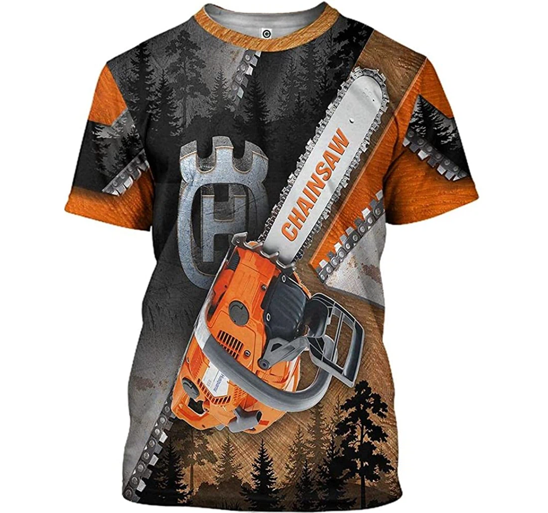 Chainsaw Shirts - 3D Printed T-shirt