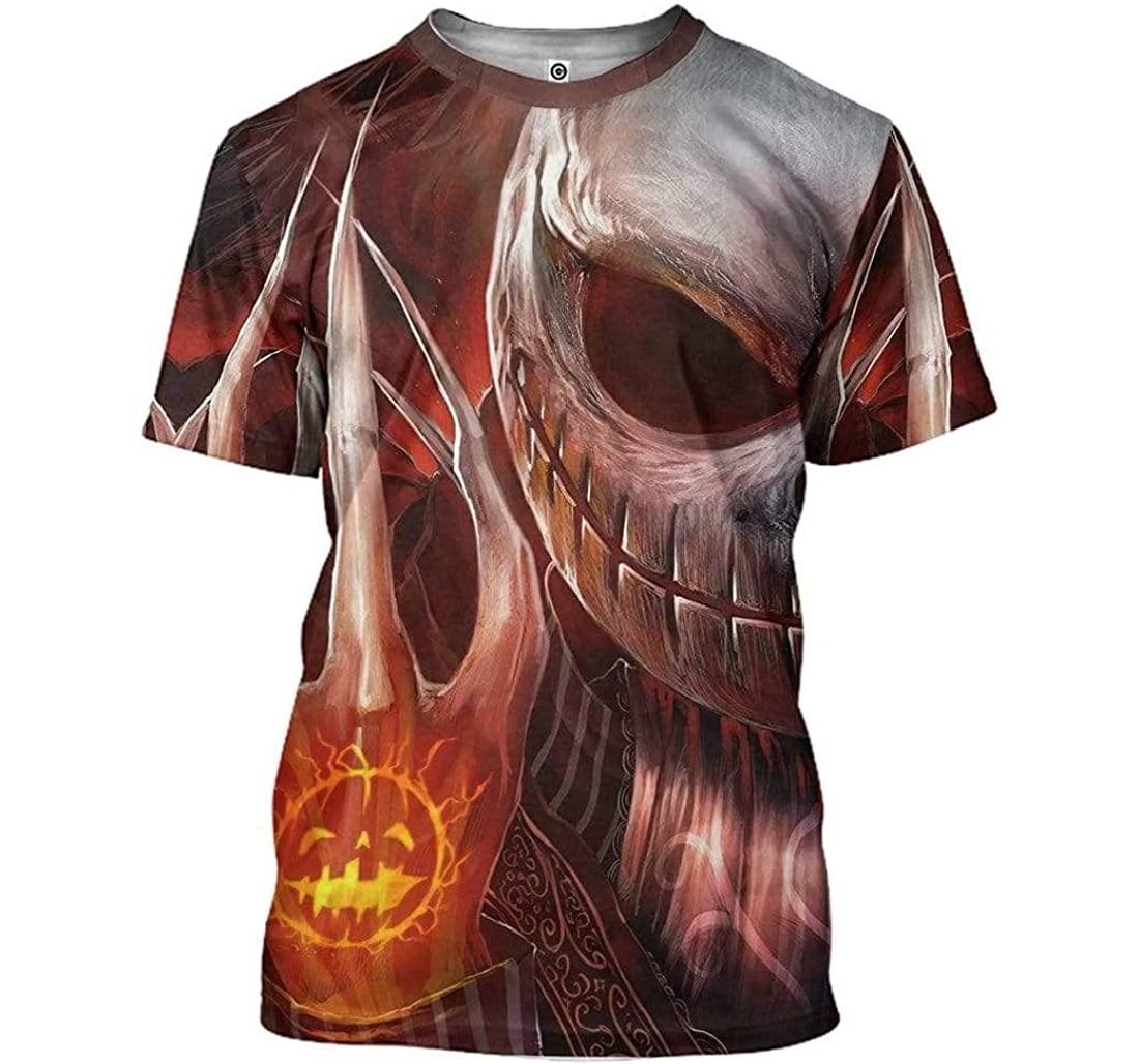 Jack Skellington Pumpkin Halloween Shirts - 3D Printed T-shirt