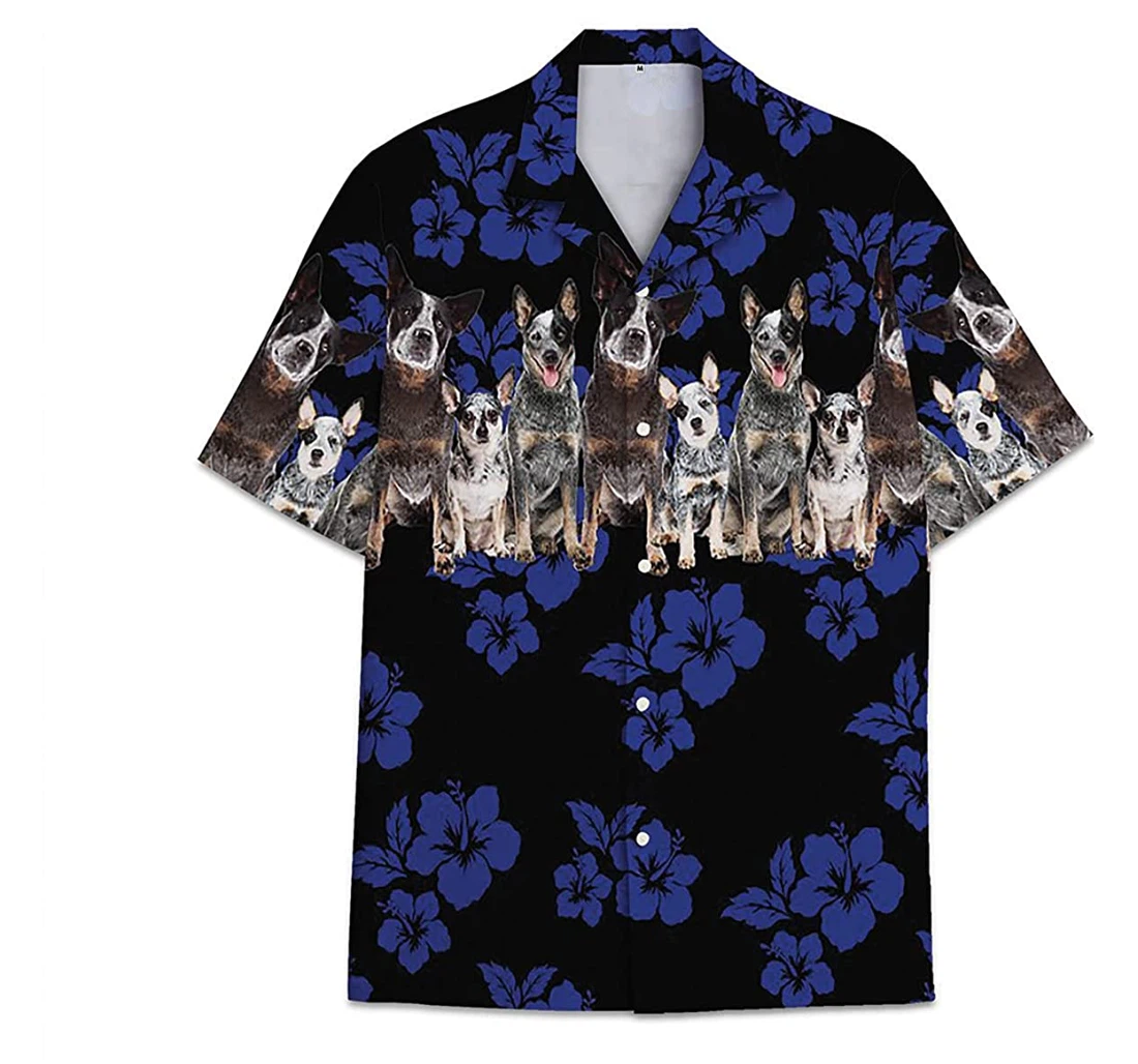 Dog Funny Beach Shirts Hawai Hawaiian Shirt, Button Up Aloha Shirt For Men, Women