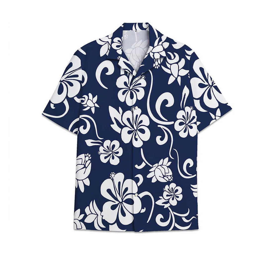 Floral Funny Beach Shirts Hawai Avic Hawaiian Shirt, Button Up Aloha Shirt For Men, Women