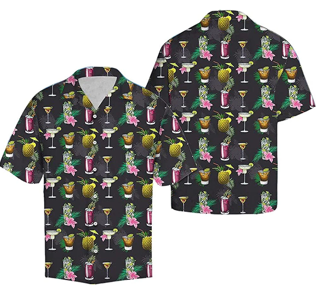 Margarita Soft Hawaiian Shirt, Button Up Aloha Shirt For Men, Women