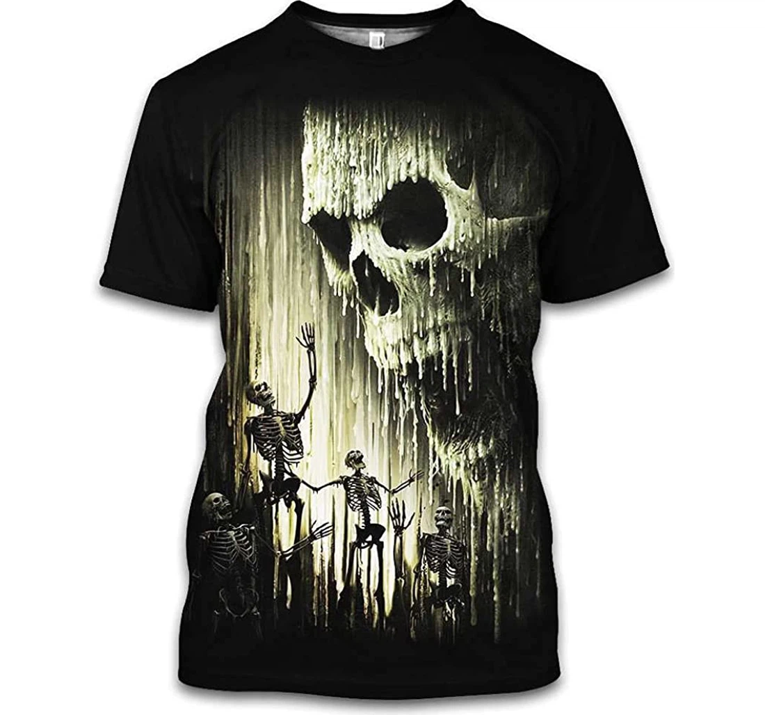 Skull Amazing Desgin Shirts - 3D Printed T-shirt