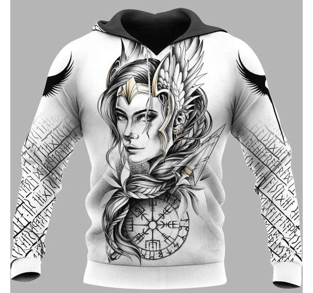 Viking - 3D Printed Pullover Hoodie