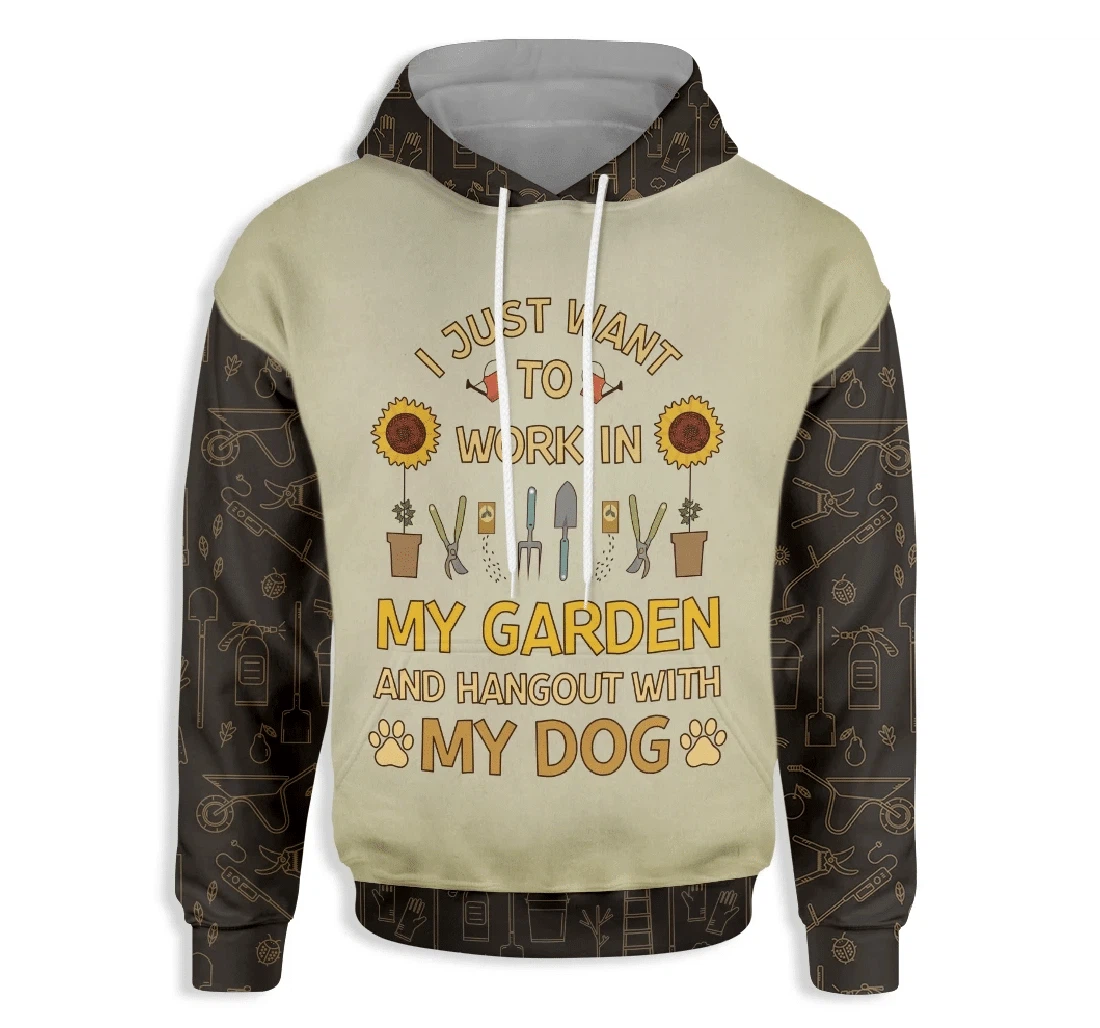 My Gaden My Dog - 3D Printed Pullover Hoodie