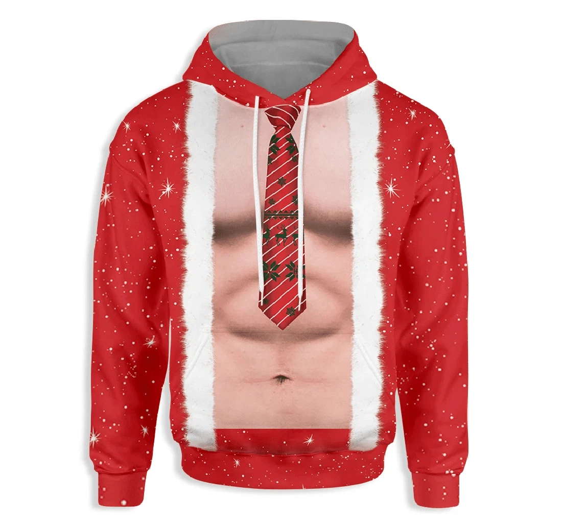 Funny Christmas - 3D Printed Pullover Hoodie