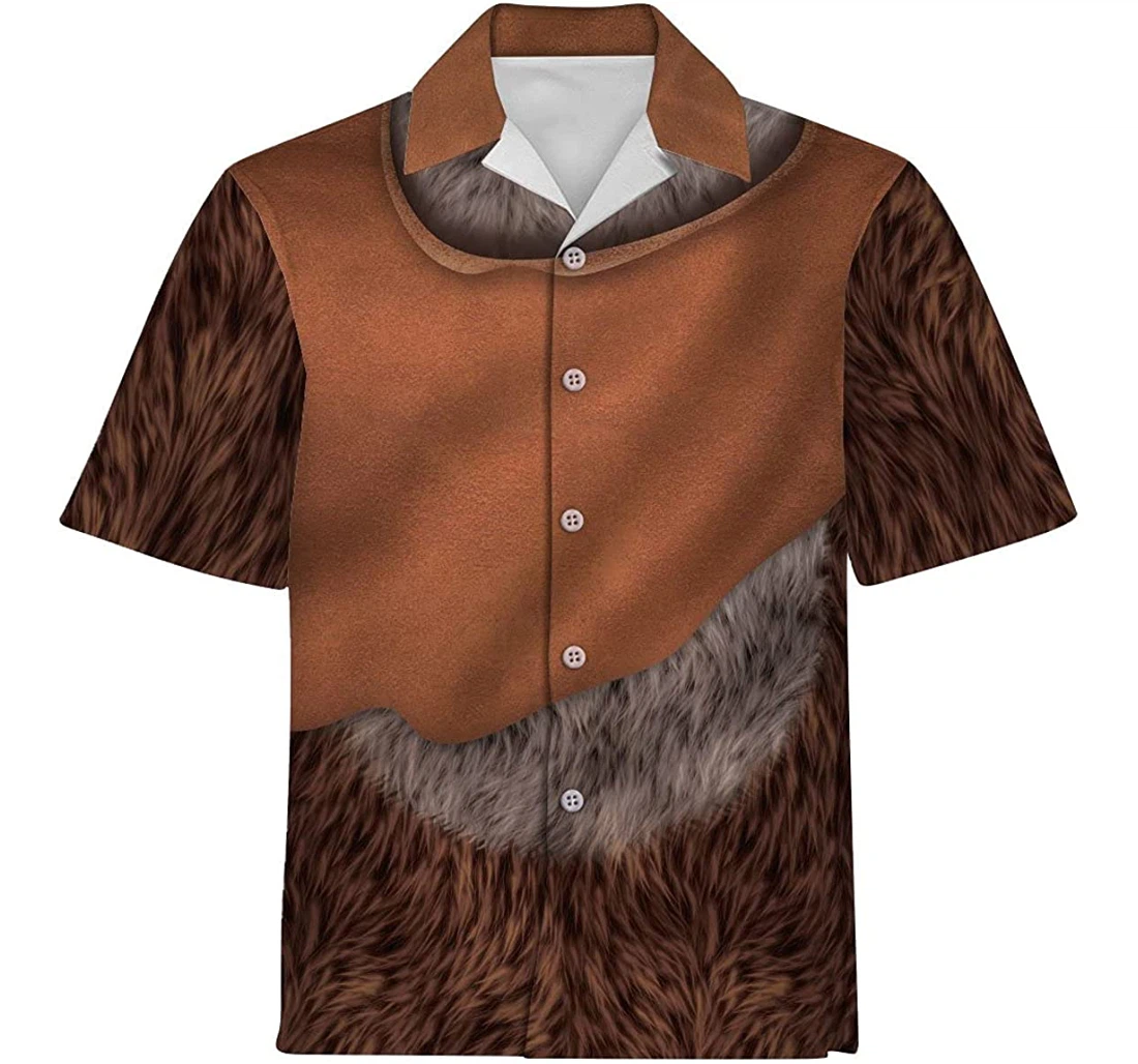 Personalized Ewok Apparel Hawaiian Shirt, Button Up Aloha Shirt For Men, Women