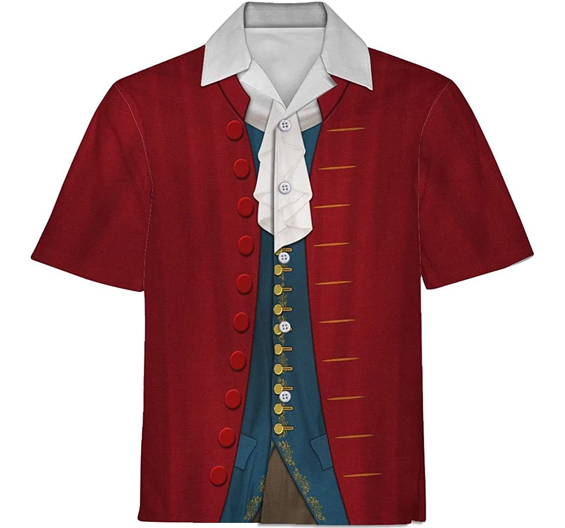 Personalized Shirts John Hancock Historical Apparel, , Shirts Hawaiian Shirt, Button Up Aloha Shirt For Men, Women