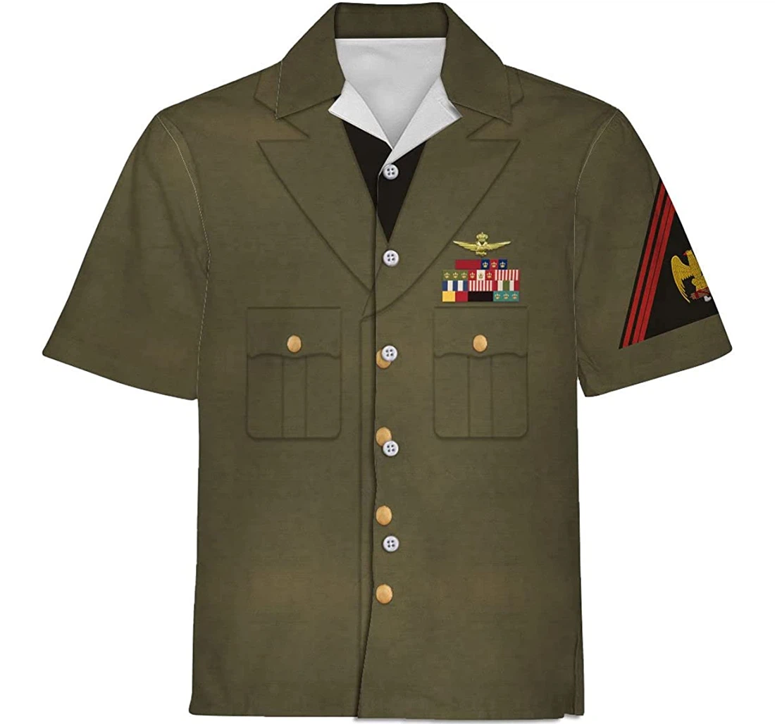 Personalized Shirts Benito Mussolini Historical Apparel, , Shirts Hawaiian Shirt, Button Up Aloha Shirt For Men, Women