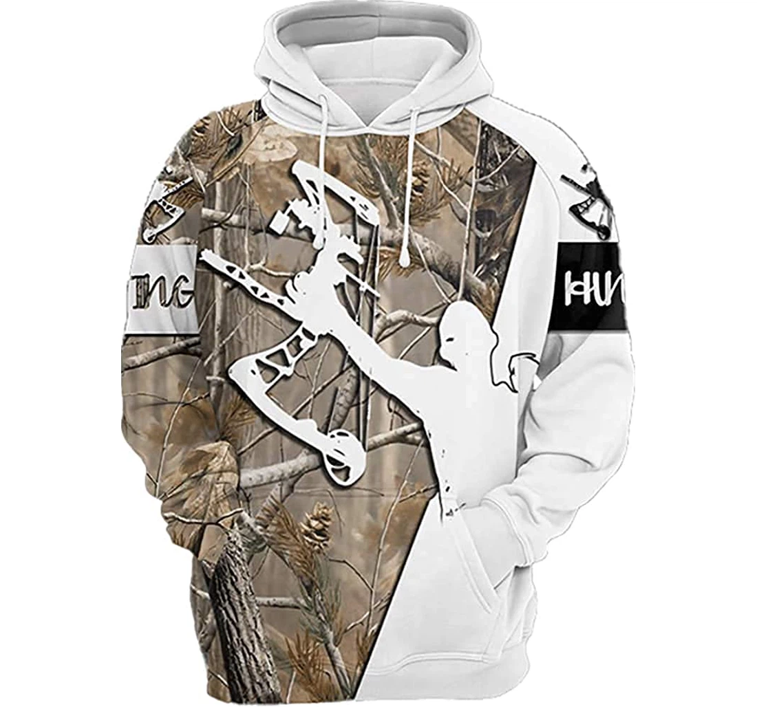 Bowhunting - 3D Printed Pullover Hoodie