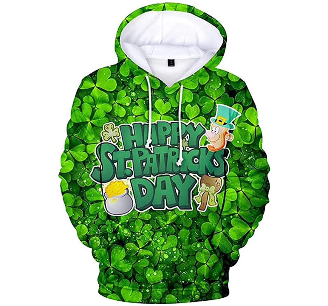 Best Sell St Patrick's Day Irish - 3D Printed Pullover Hoodie