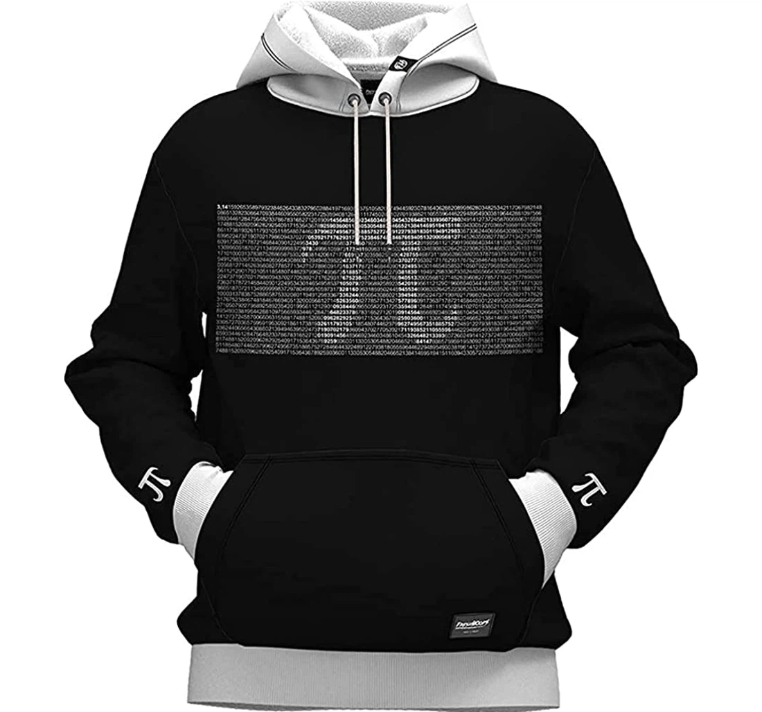 Pi - 3D Printed Pullover Hoodie