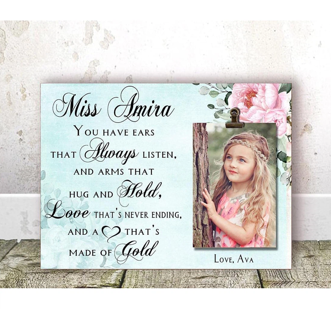 Poster, Canvas - Amazing Nanny Babysitter Daycare Provider Daycare Teacher Babysitter Nanny Birthday Gift On Birthday, Ch Print Framed Wall Art