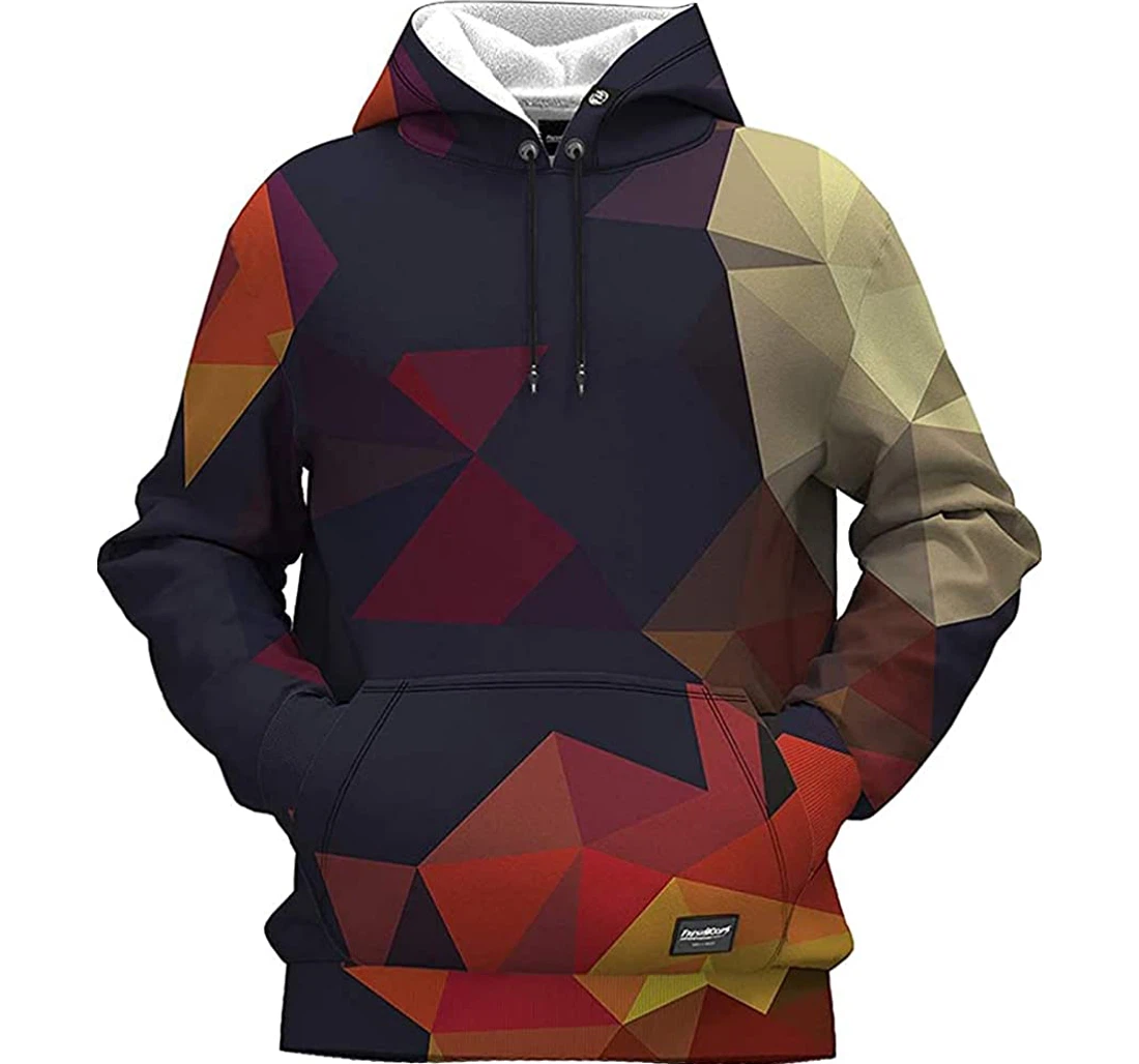 Cubes - 3D Printed Pullover Hoodie