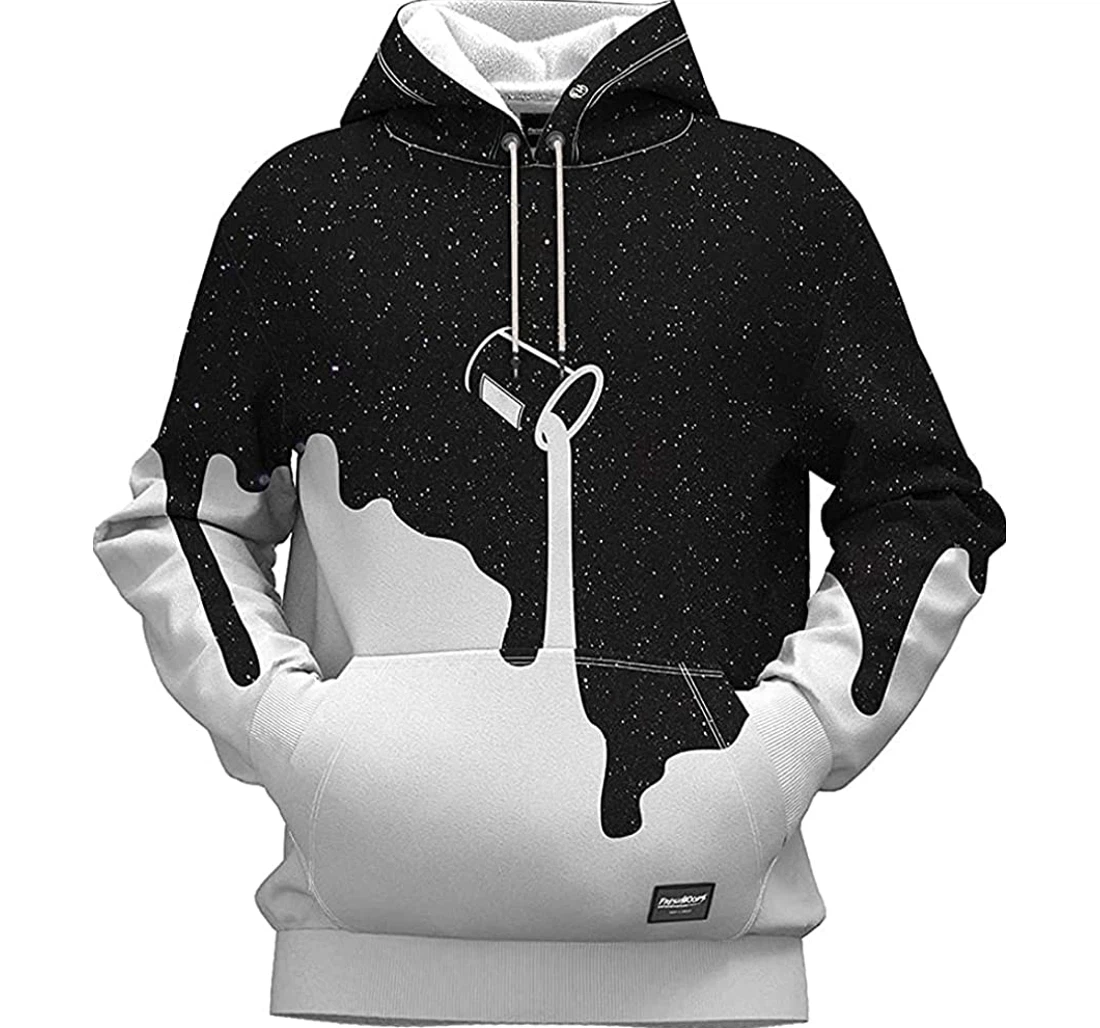 Colors Of Universe - 3D Printed Pullover Hoodie