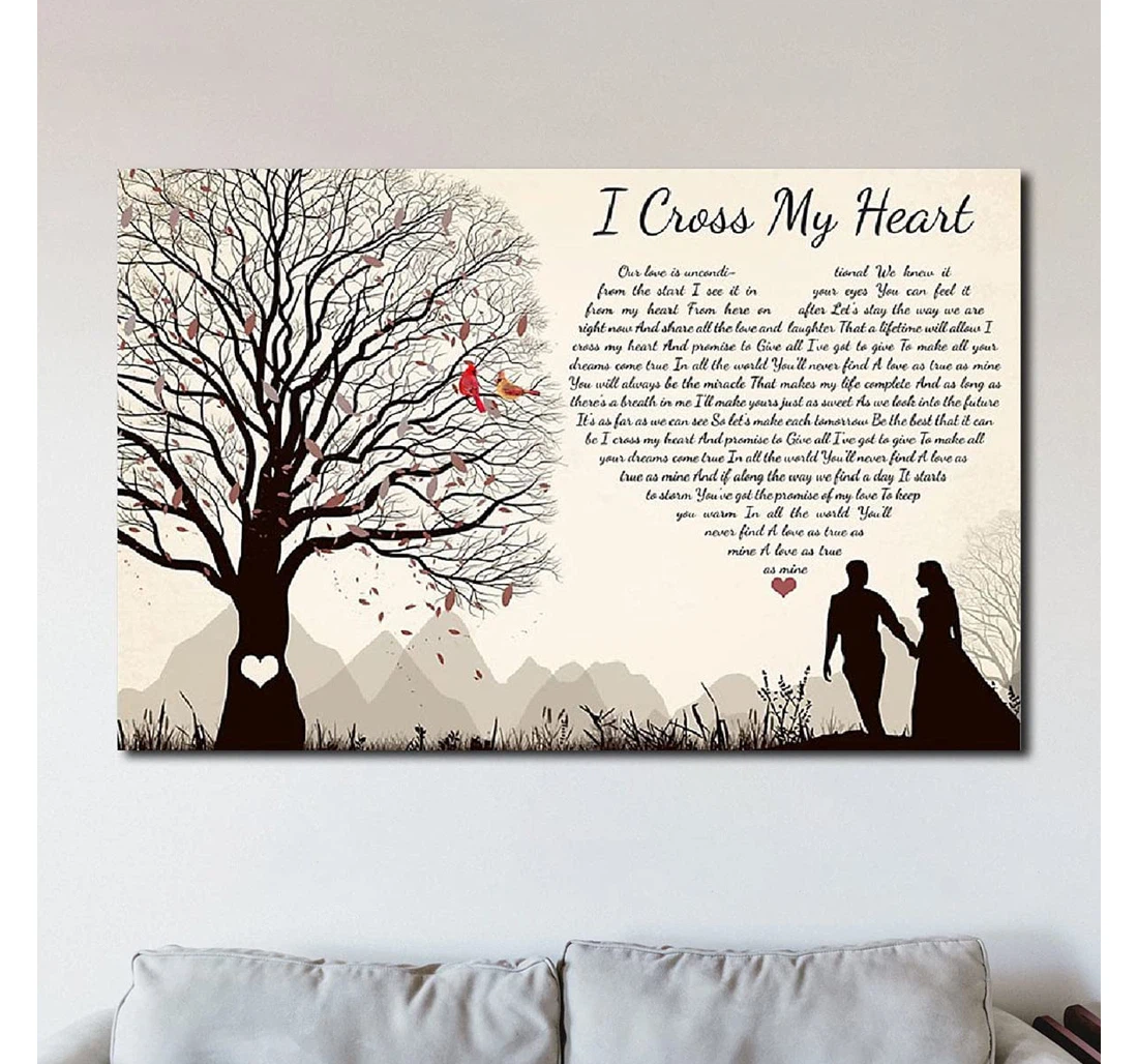 Poster, Canvas - I Cross My Heart George Strait Pure Country – George Strait And Canvasposter In The Usa Print Framed Wall Art