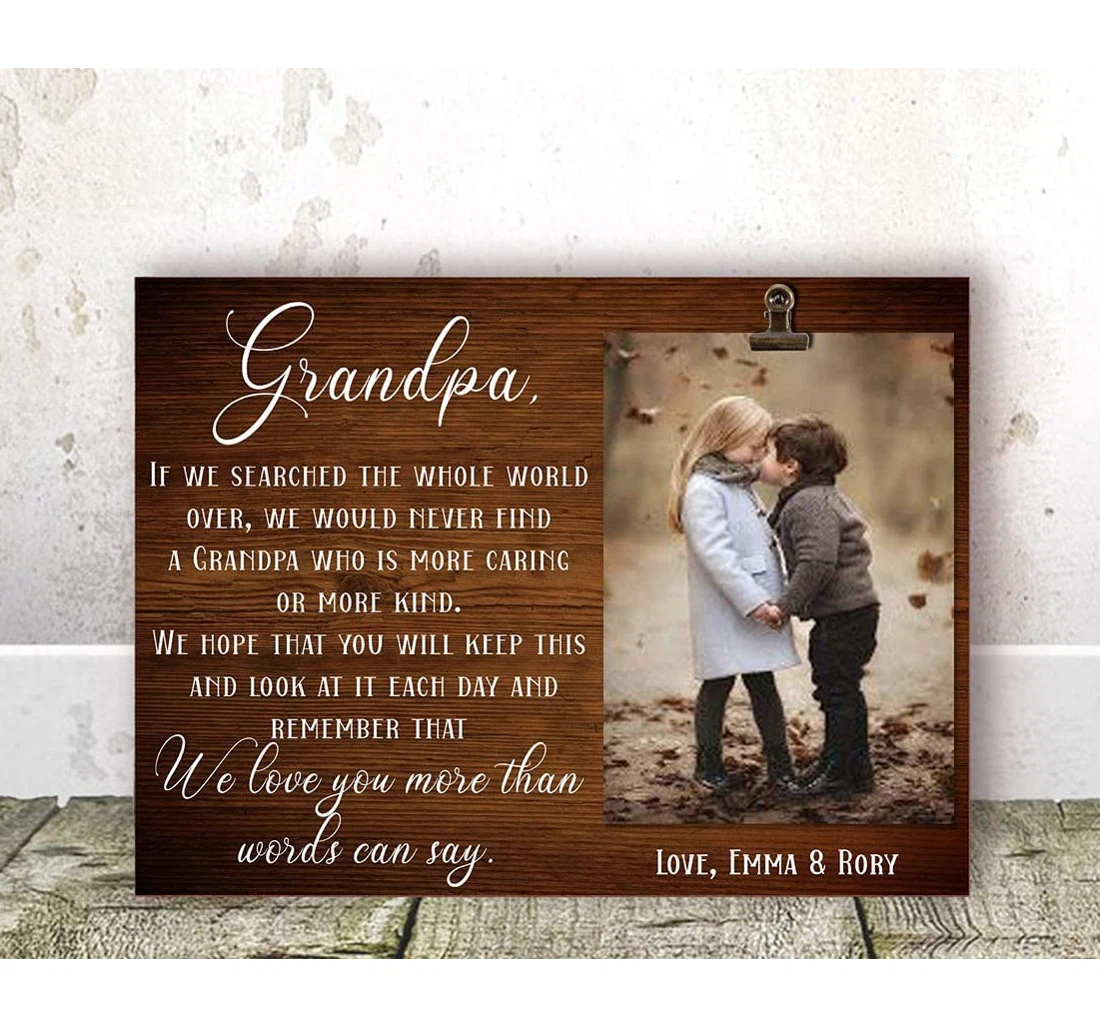 Poster, Canvas - Amazing Grandpa Grandpa Birthday Grandpa Grandpa Pop Papa Birthday Gift On Birthday Print Framed Wall Art