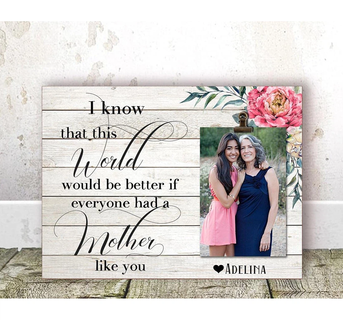 Poster, Canvas - Mom From Daughter Mother Mom Mom Personalized Mom Birthday Mom Mother Gift On Bi Print Framed Wall Art