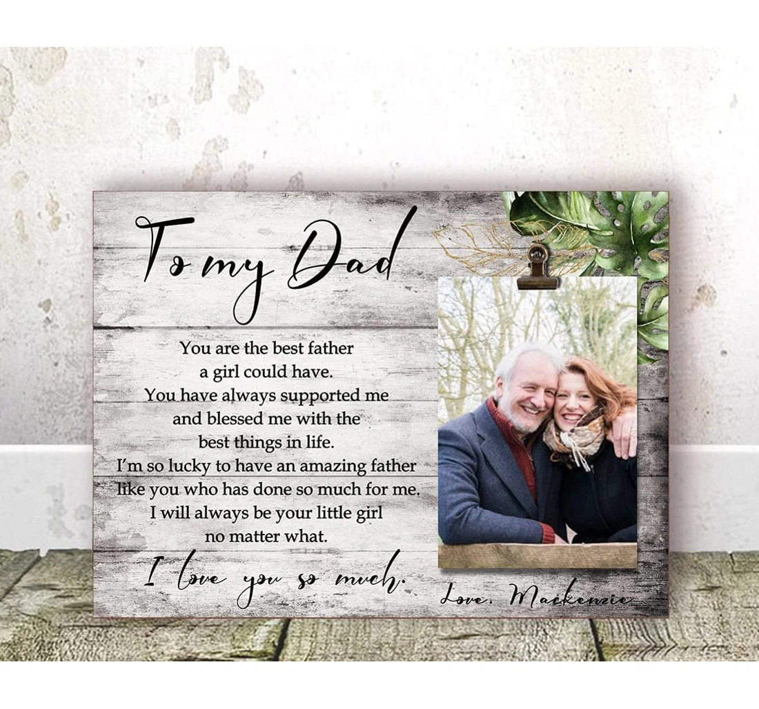 Poster, Canvas - Amazing Dad Dad From Daughter Dad Birthday Dad Wedding Father Daughter On Birthday, Print Framed Wall Art