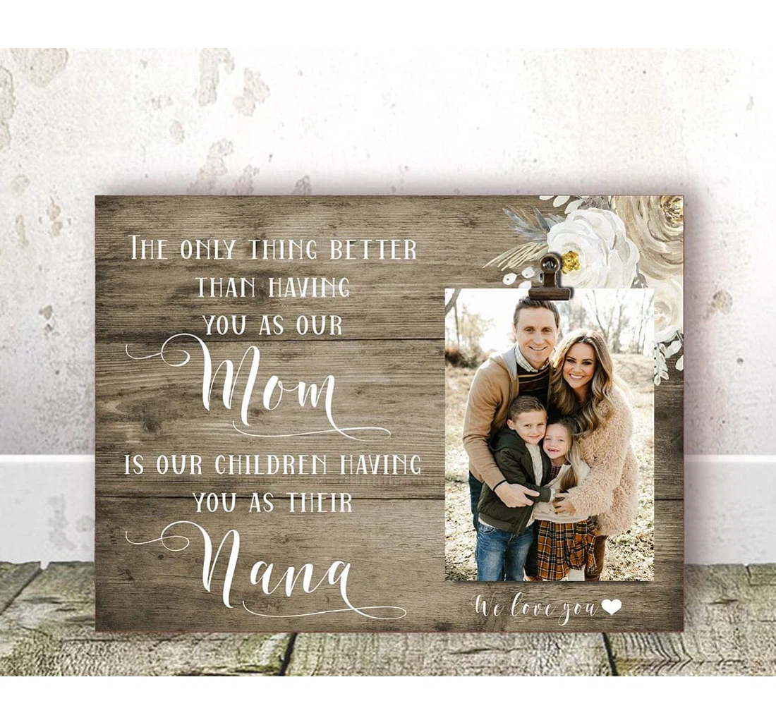 Poster, Canvas - Meaningful Grandma Nana Birthday Mimi Grammy Grandma Mimi Grandma On Chris Print Framed Wall Art