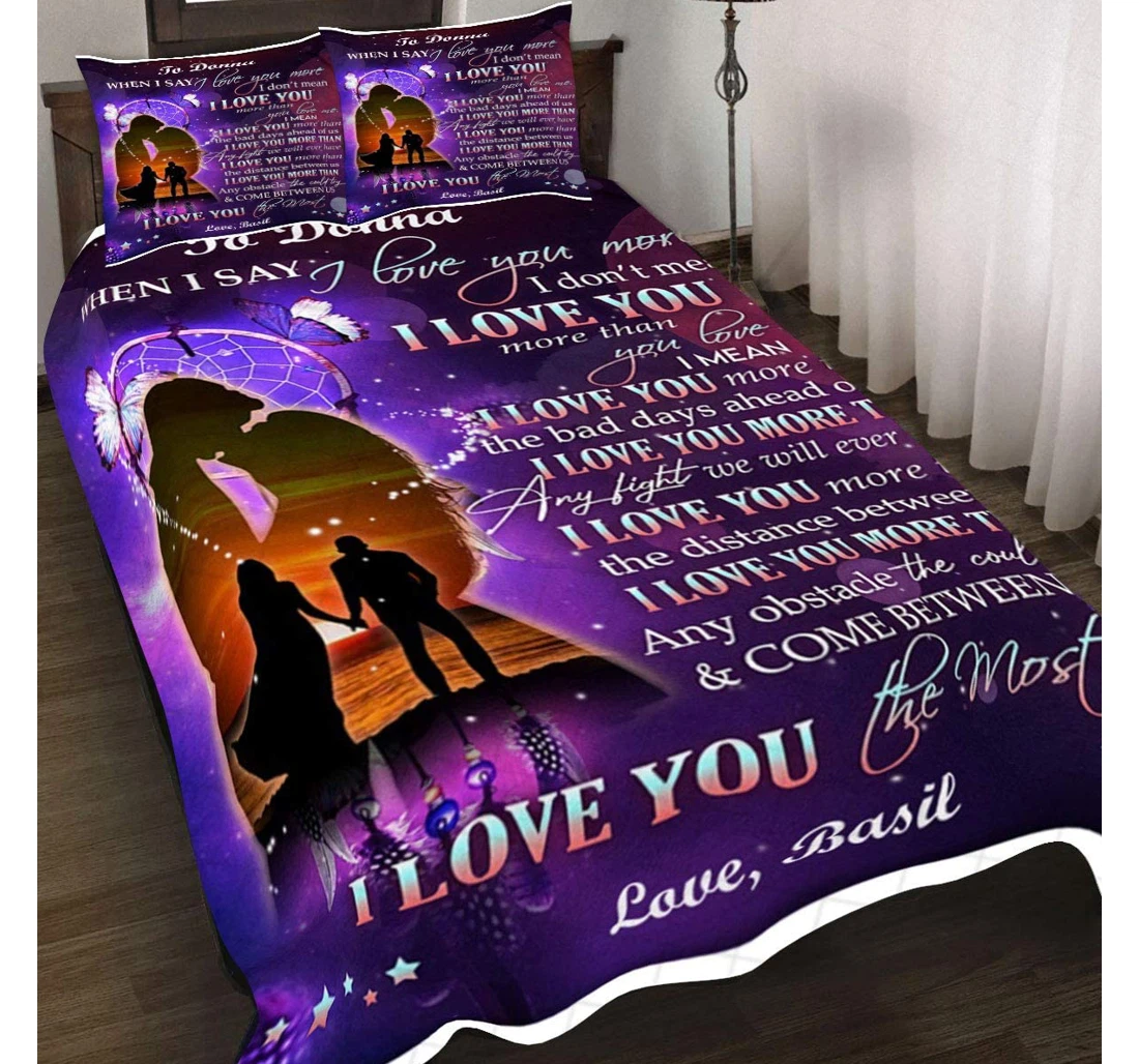 Couple Dreamcatcher Personalized Gift, Ultra Soft Duvet Cover