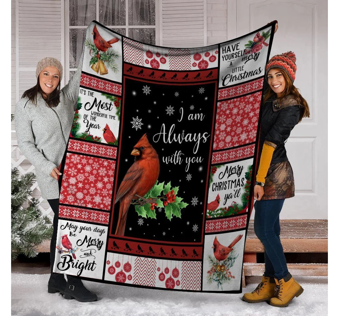 Throw Blanket, Quilt - - It's The Most Wonderful Time Sherpa Fleece