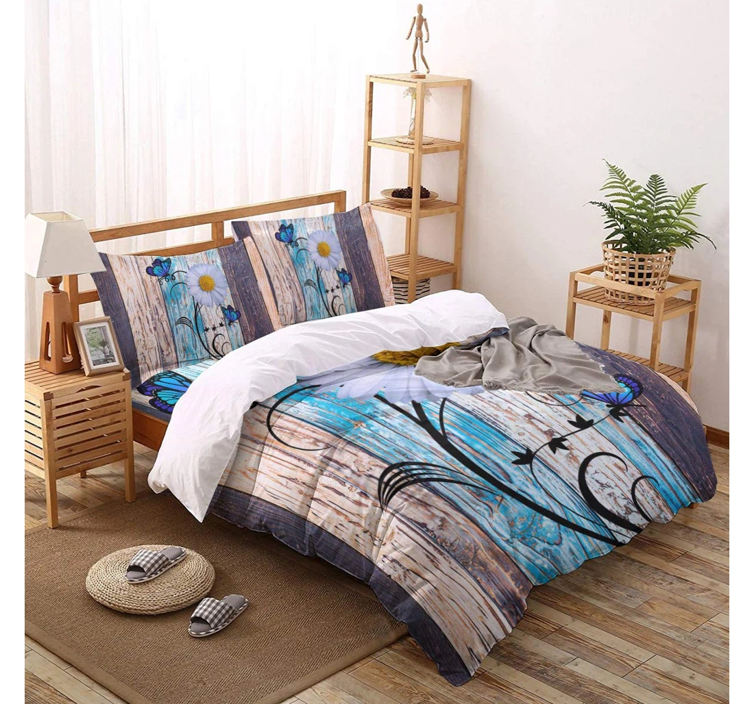 Wood grain bed sheets