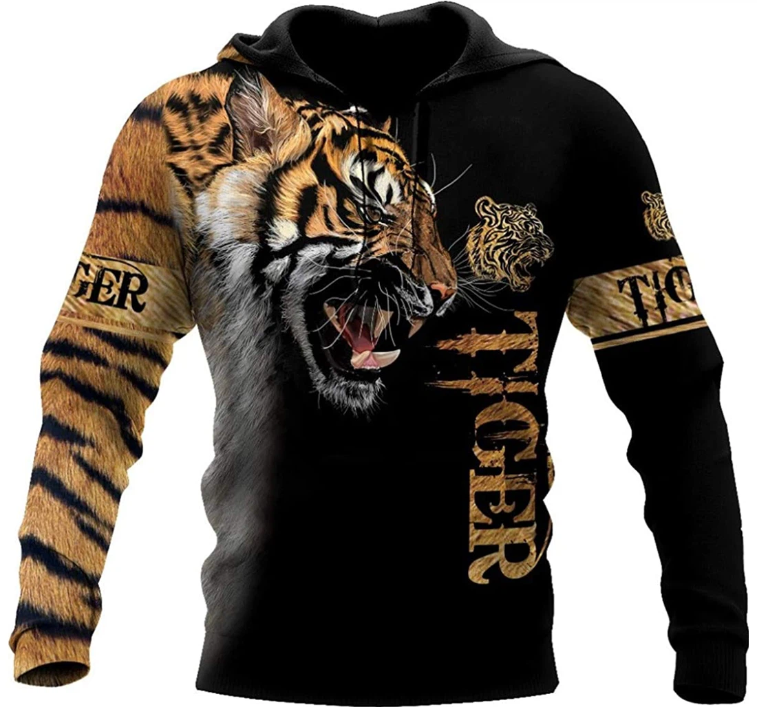 Plstar Cosmos Tiger Cosplay Costumes - 3D Printed Pullover Hoodie