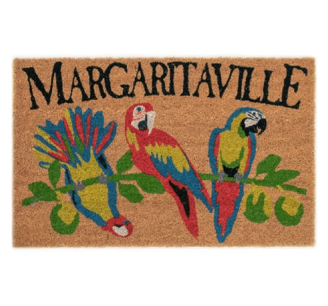 Parrot Margaritaville Doormat