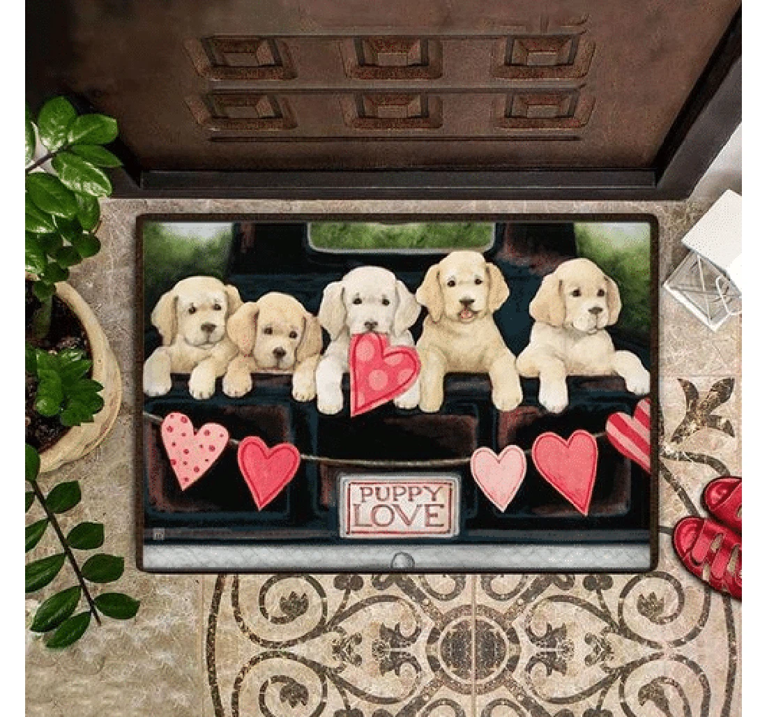 Valentines Easy Clean Welcome Doormat