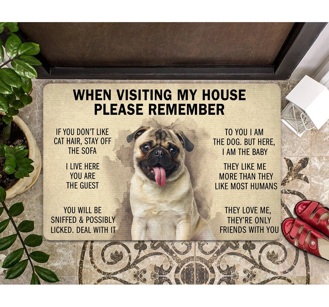 Pug Doormat