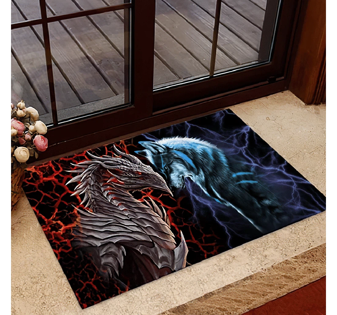 Wofl Dragon Doormat