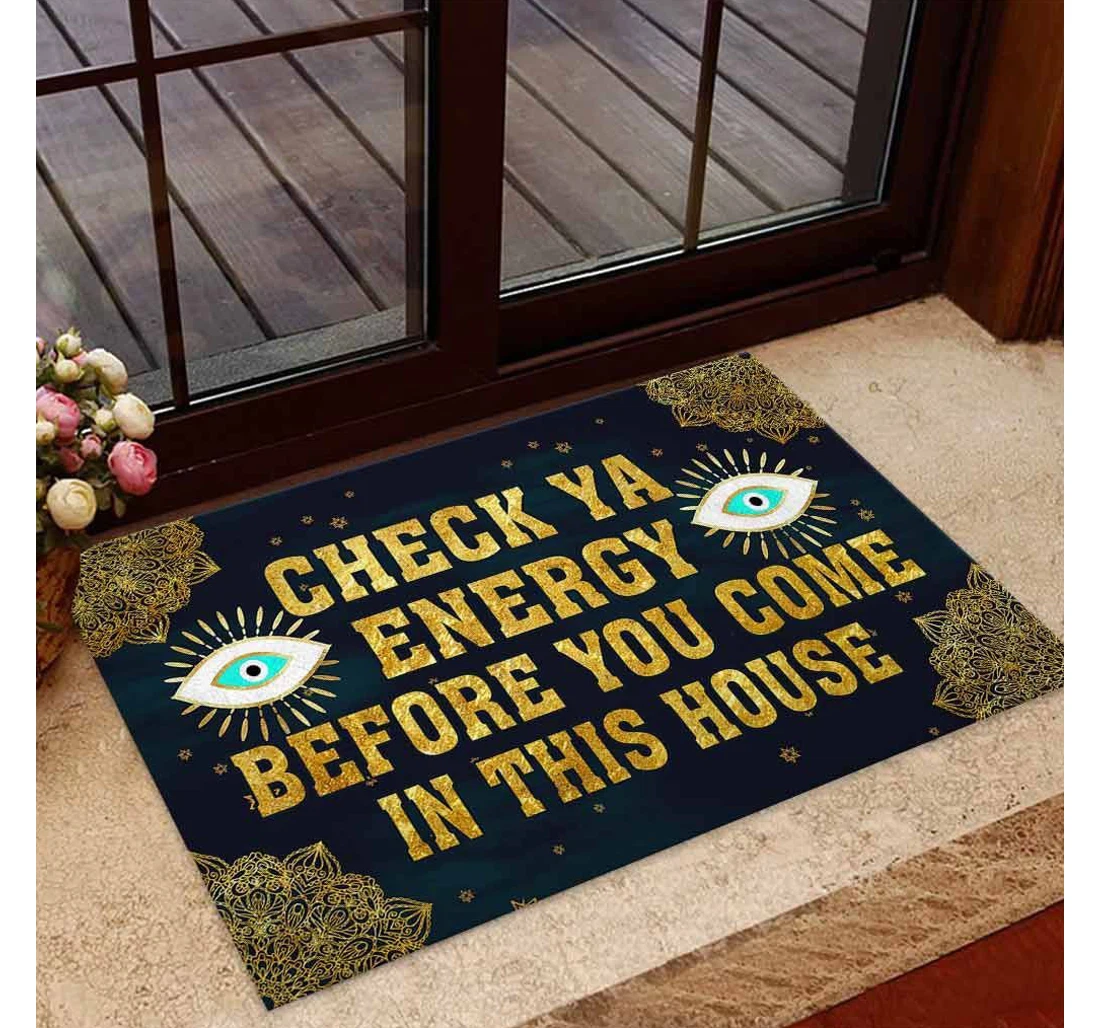 Check Ya Energy Doormat