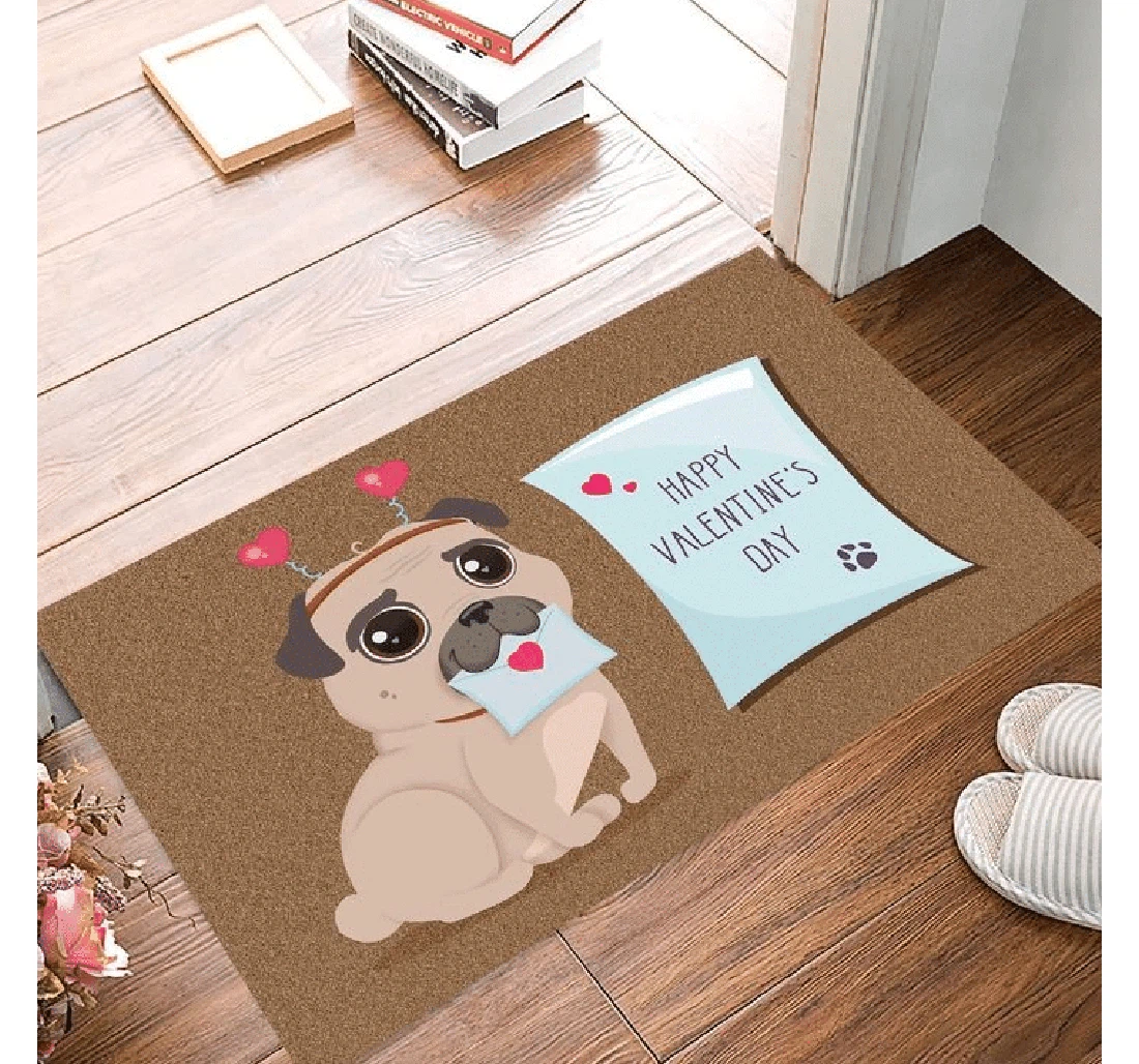 Valentines Day Easy Clean Welcome Doormat