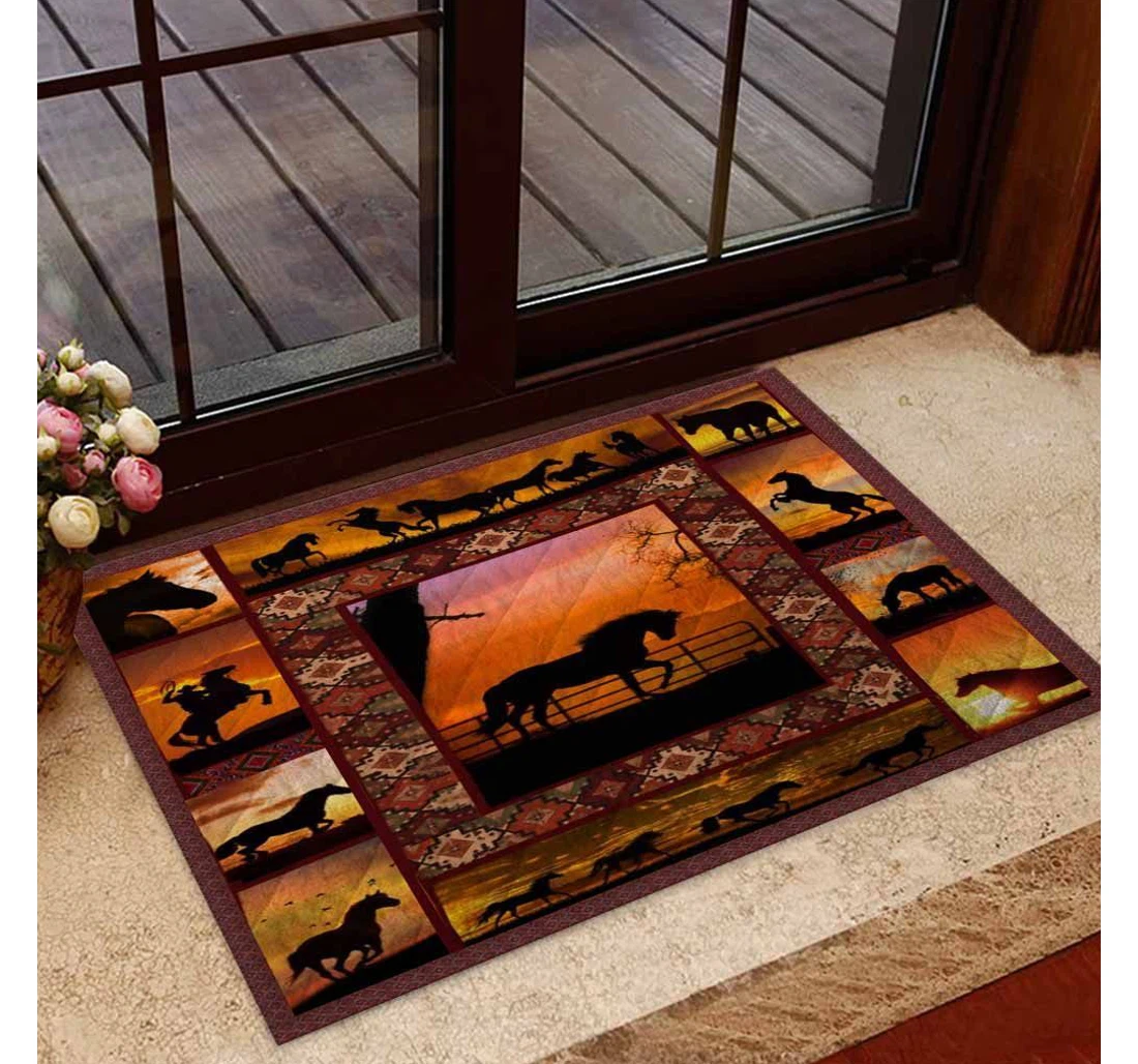 Sunset - Horse Doormat
