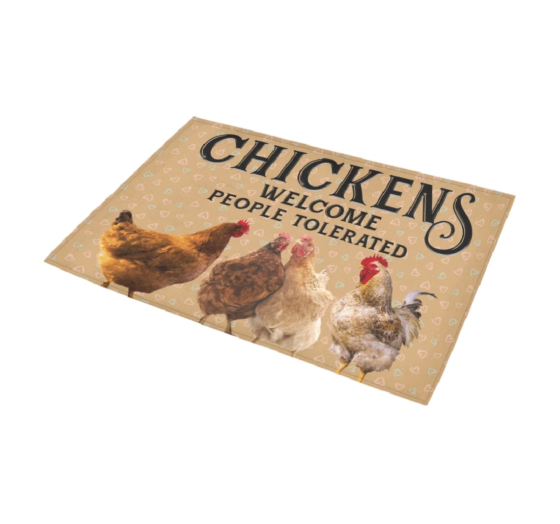 Chickens Welcome Doormat