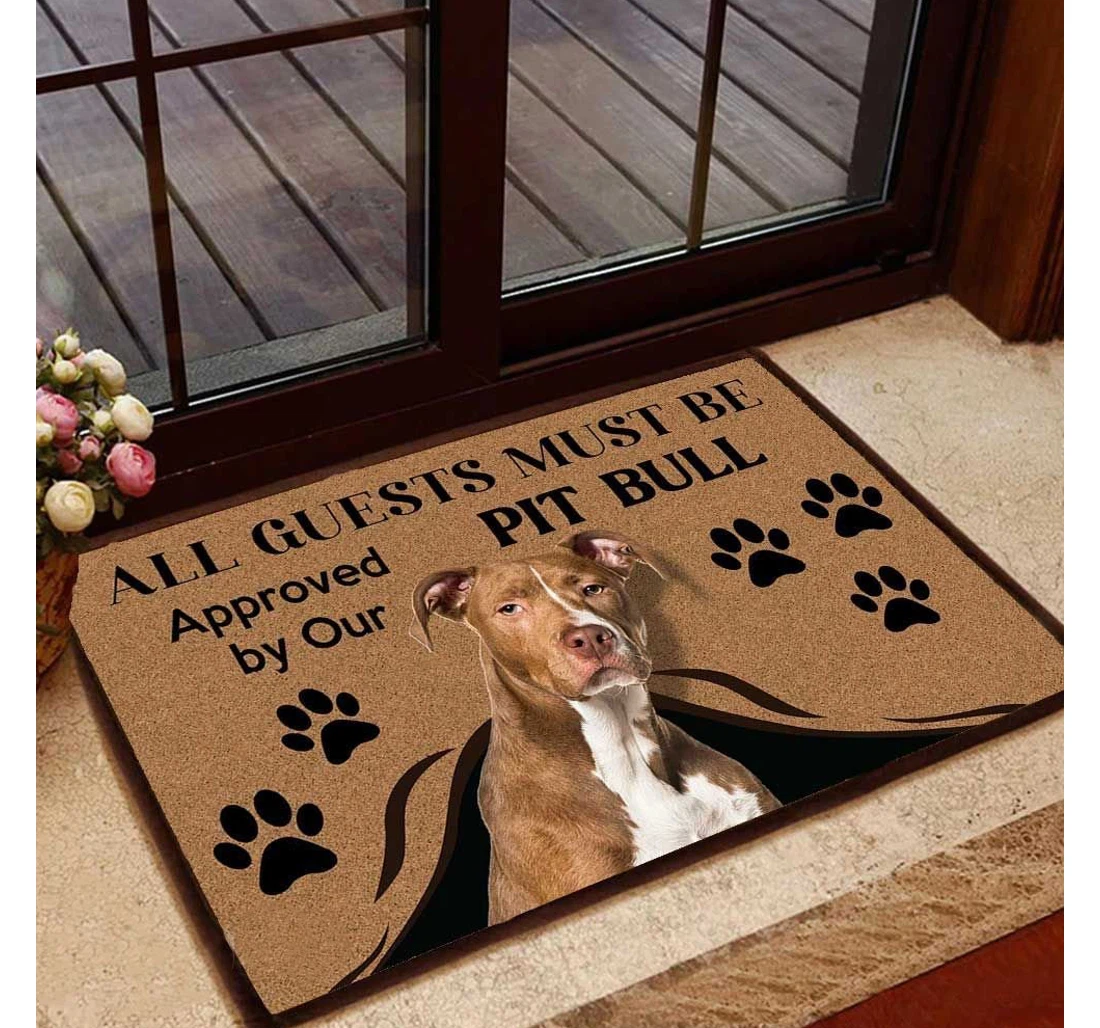 Pitbull Dog Doormat
