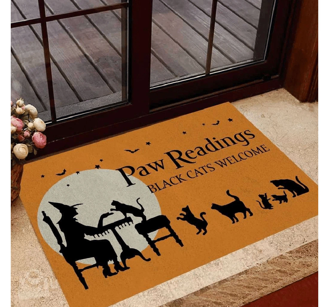 Cat Halloween Doormat